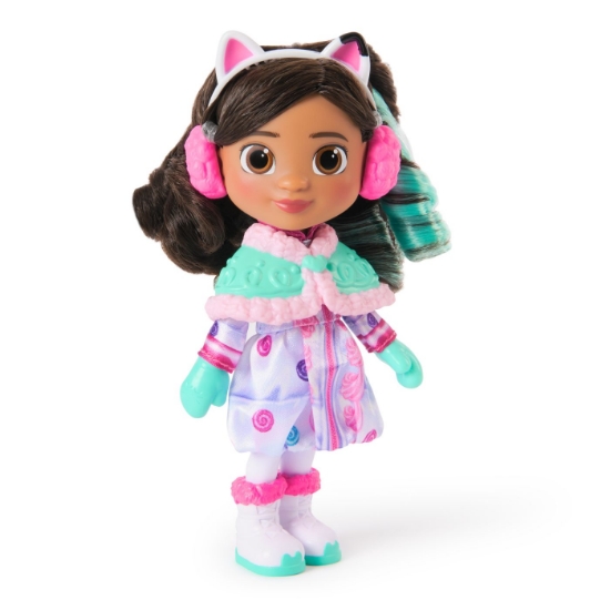 Imagine GABBYS DOLLHOUSE FILMUL PAPUSA TINUTA DE IARNA CU ACCESORII