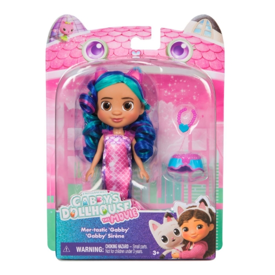 Imagine GABBYS DOLLHOUSE FILMUL PAPUSA SIRENA CU ACCESORII
