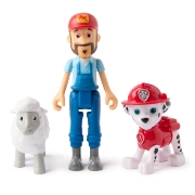 Imagine PATRULA CATELUSILOR SET 3 FIGURINE MARSHALL SI FERMIERUL AL