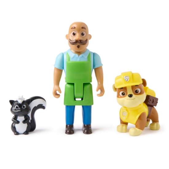 Imagine PATRULA CATELUSILOR SET 3 FIGURINE RUBBLE SI MR PORTER