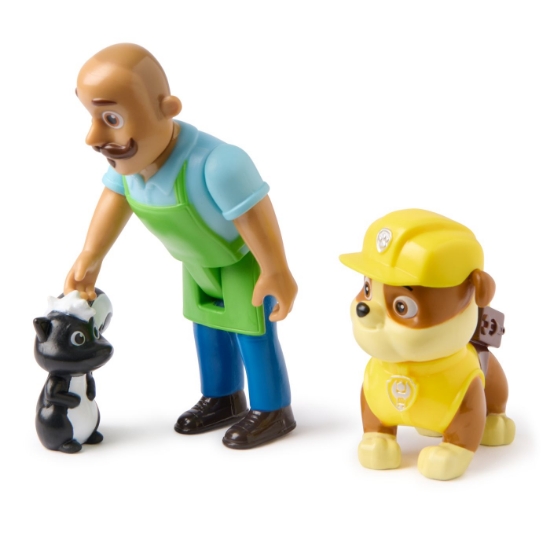 Imagine PATRULA CATELUSILOR SET 3 FIGURINE RUBBLE SI MR PORTER