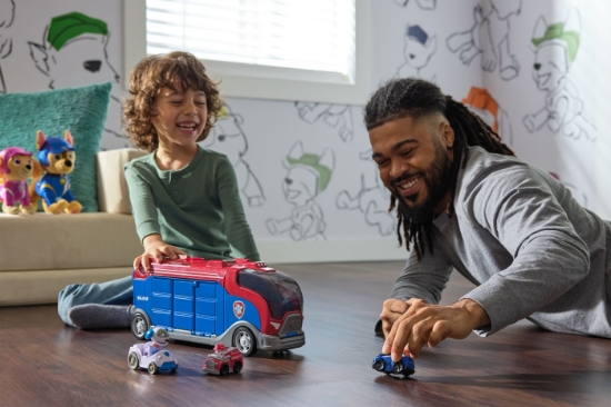 Imagine Patrula Căţeluşilor Pup Squad și Robo Dog camion misiuni de salvare