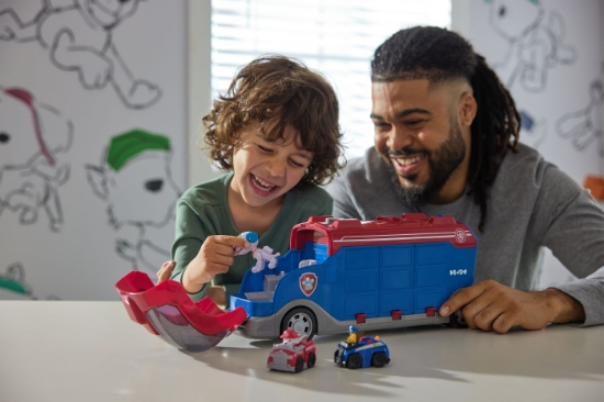 Imagine Patrula Căţeluşilor Pup Squad și Robo Dog camion misiuni de salvare