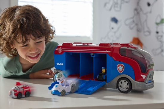 Imagine Patrula Căţeluşilor Pup Squad și Robo Dog camion misiuni de salvare