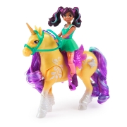 Imagine UNICORN ACADEMY SET PAPUSA AVA SI UNICORNUL LEAF PLANTA MAGICA