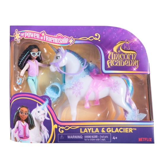 Imagine  UNICORN ACADEMY SET PAPUSA LAYLA SI UNICORNUL GLACIER