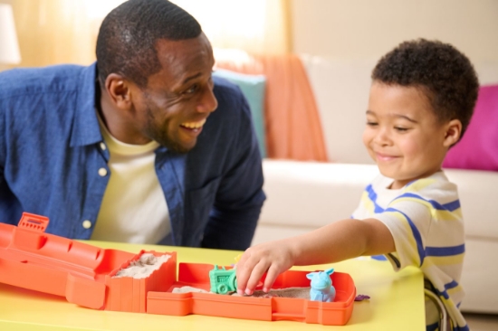 Imagine Kinetic Sand Set Ferma de animale 340g