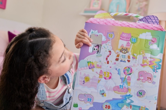 Imagine Gabby's Dollhouse filmul calendar de dulciuri Advent