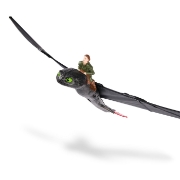 Imagine CUM SA ITI DRESEZI DRAGONUL FIGURINA DRAGON TOOTHLESS ZBURATOR CU TELECOMANDA