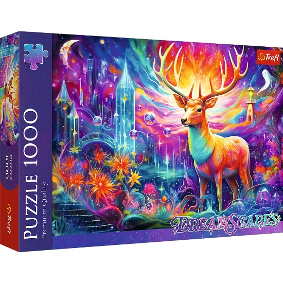Imagine Puzzle Trefl 1000 Căprioara Mistică