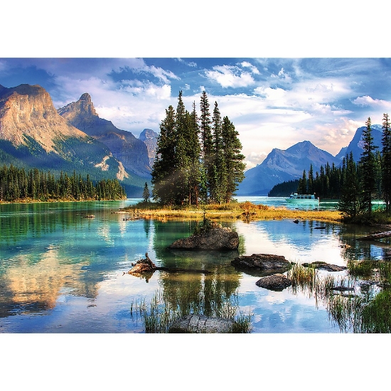 Imagine Puzzle Trefl 1000 Premium Plus Photo Odyssey Insula Spiritului Canada