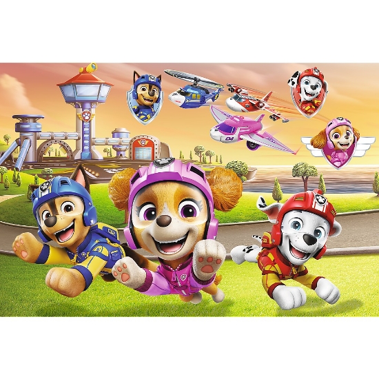 Imagine Puzzle Trefl 160 Patrula Căţeluşilor Echipa de salvare aeriană