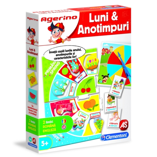 Imagine JOC EDUCATIV AGERINO INVATA LUNILE SI ANOTIMPURILE