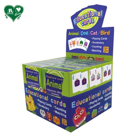 Imagine CARTI DE JOC ROYAL EDUCATIVE CU ANIMALE