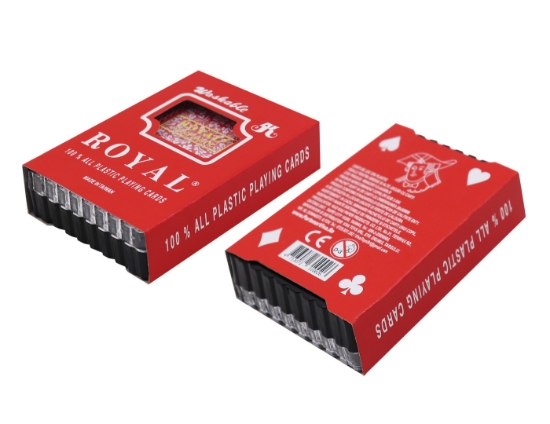 Imagine CARTI DE JOC ROYAL DIN PLASTIC