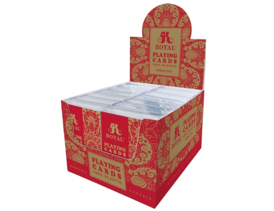 Imagine CARTI DE JOC ROYAL DIN PLASTIC DELUXE EDITION