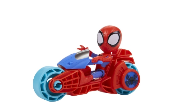 Imagine SPIDEY PRIETENII EXTRAORDINARI SET MOTOCICLETA SI FIGURINA SPIDEY 10CM