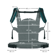 Imagine MARSUPIU ERGONOMIC KINDERKRAFT MILO, NATURE VIBES