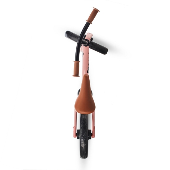 Imagine Bicicleta fara pedale, Kinderkraft – 2WAY NEXT, portocaliu, 12inch, Rose Pink