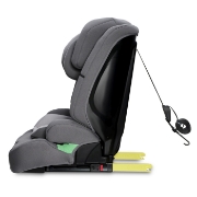 Imagine SCAUN AUTO I-SIZE, 76-150 CM, KINDERKRAFT SAFETY FIX 2, GREY