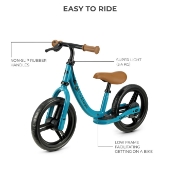 Imagine BICICLETA FARA PEDALE KINDERKRAFT SPACE DARK BLUE