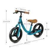 Imagine BICICLETA FARA PEDALE KINDERKRAFT SPACE DARK BLUE