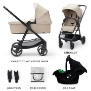 Imagine CARUCIOR KINDERKRAFT NEWLY, 3 IN 1, BEJ