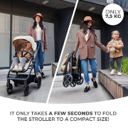 Imagine CARUCIOR KINDERKRAFT NEWLY, 3 IN 1, BEJ