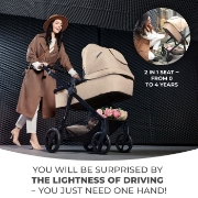 Imagine CARUCIOR KINDERKRAFT NEWLY, 3 IN 1, BEJ