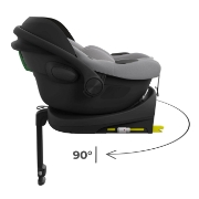 Imagine SCOICA AUTO KINDERKRAFT I-LITE CU BAZA ENDURA SAFE FX GREY