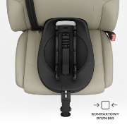 Imagine SCOICA AUTO KINDERKRAFT I-LITE CU BAZA ENDURA SAFE FX GREY