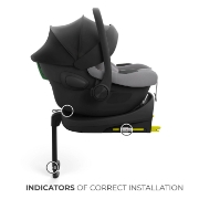 Imagine SCOICA AUTO KINDERKRAFT I-LITE CU BAZA ENDURA SAFE FX GREY