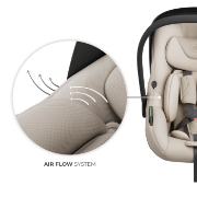Imagine Scoica auto Kinderkraft I-Lite cu baza Endura Safe FX Beige