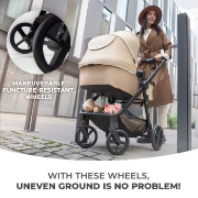 Imagine CARUCIOR KINDERKRAFT NEWLY, 3 IN 1, LIGHT GREY