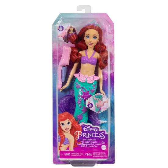Imagine DISNEY PRINCESS PAPUSA ARIEL CU CULORI SCHIMBATOARE