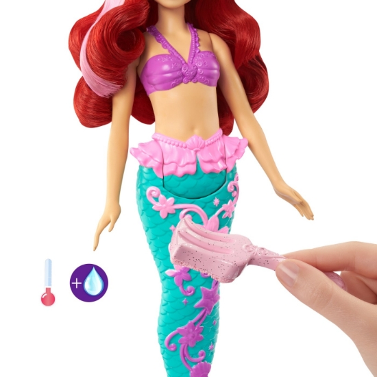 Imagine DISNEY PRINCESS PAPUSA ARIEL CU CULORI SCHIMBATOARE