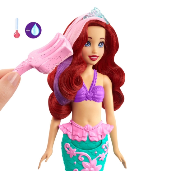 Imagine DISNEY PRINCESS PAPUSA ARIEL CU CULORI SCHIMBATOARE