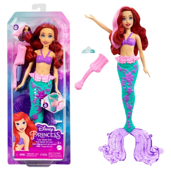 Imagine DISNEY PRINCESS PAPUSA ARIEL CU CULORI SCHIMBATOARE
