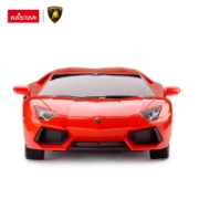 Imagine MASINA CU TELECOMANDA LAMBORGHINI AVENTADOR ROSU CU SCARA 1 LA 24