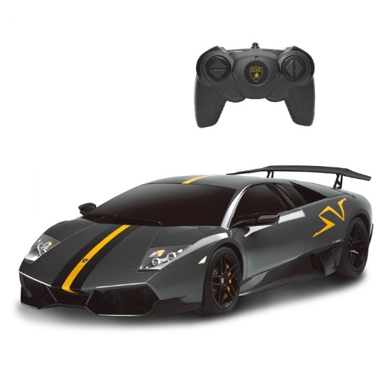 Imagine MASINA CU TELECOMANDA LAMBORGHINI MURCIELAGO LP670-4 SUPERVELOCE CHINA LIMITED EDITION CU SCARA 1 LA 24