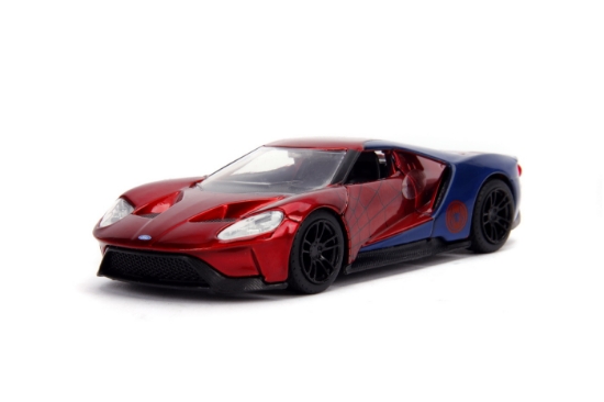Imagine Masinuta metalica Spiderman 2017 Ford GT scara 1 la 32