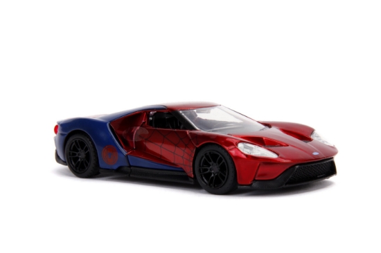 Imagine Masinuta metalica Spiderman 2017 Ford GT scara 1 la 32
