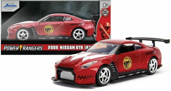 Imagine Masinuta metalica Power Rangers 2009 Nissan GT-R R35 scara 1 la 32