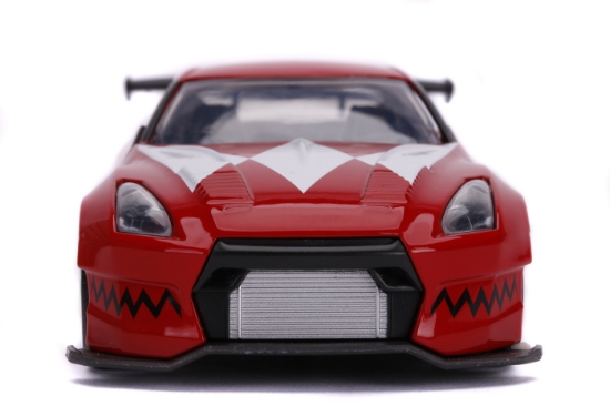 Imagine Masinuta metalica Power Rangers 2009 Nissan GT-R R35 scara 1 la 32