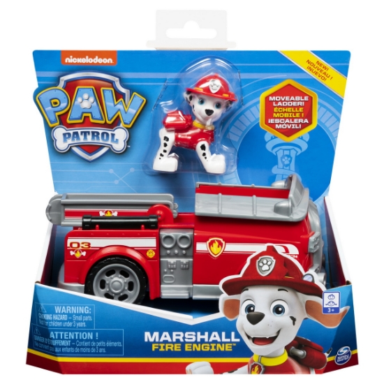 Imagine PATRULA CATELUSILOR VEHICULE CU FIGURINA MARSHALL