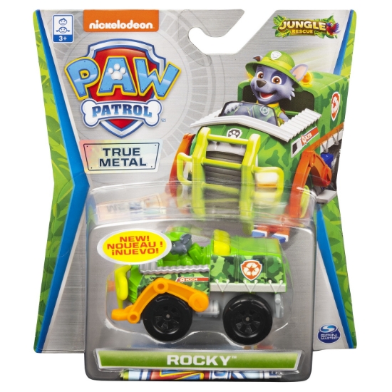 Imagine PATRULA CATELUSILOR MASINUTA METALICA ROCKY JUNGLE RESCUE
