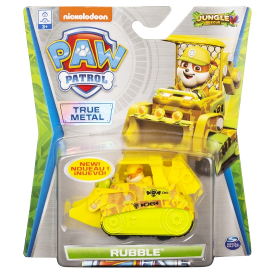 Imagine PATRULA CATELUSILOR MASINUTA METALICA RUBBLE JUNGLE RESCUE