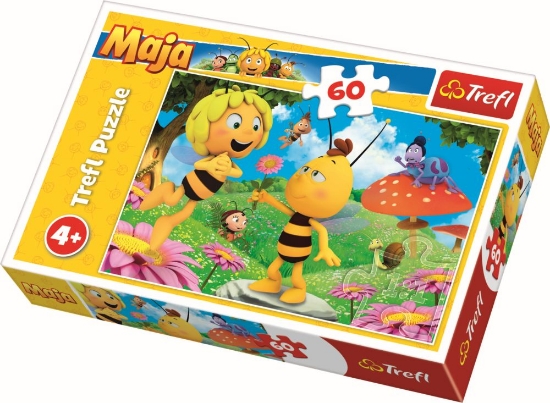 Imagine PUZZLE TREFL 60 FLORILE ALBINUTEI MAYA