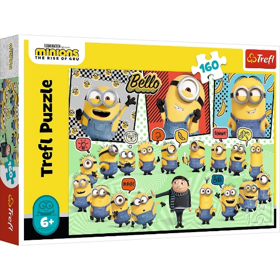 Imagine PUZZLE TREFL 160 MINIONII AVENTURA MINIONILOR