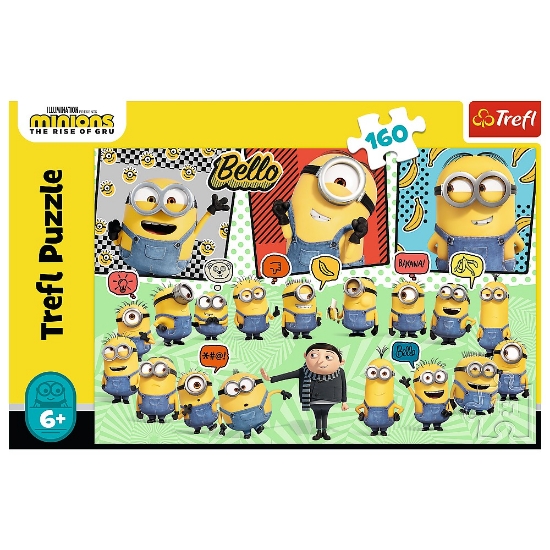 Imagine PUZZLE TREFL 160 MINIONII AVENTURA MINIONILOR